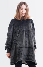 Load image into Gallery viewer, Light Blue Kids Blanket Hoodie