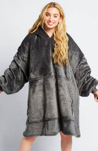 Load image into Gallery viewer, Pink and White Blanket Hoodie